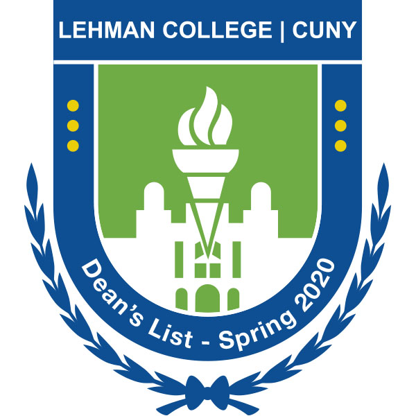 Lehman College of the City University of New York - Dean's List - Spring  2020 - Credly