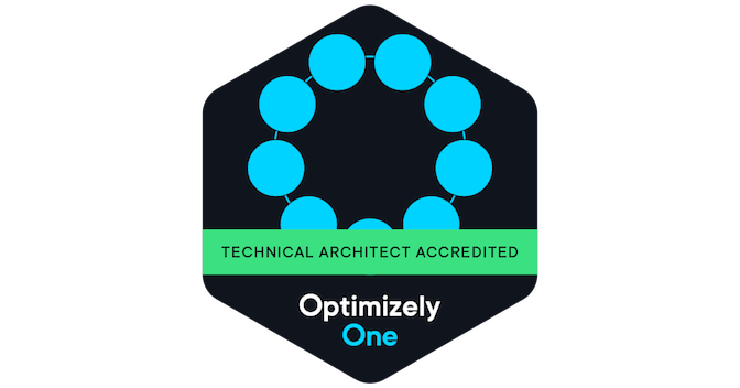 Optimizely One Technical Architect Accredited - Credly