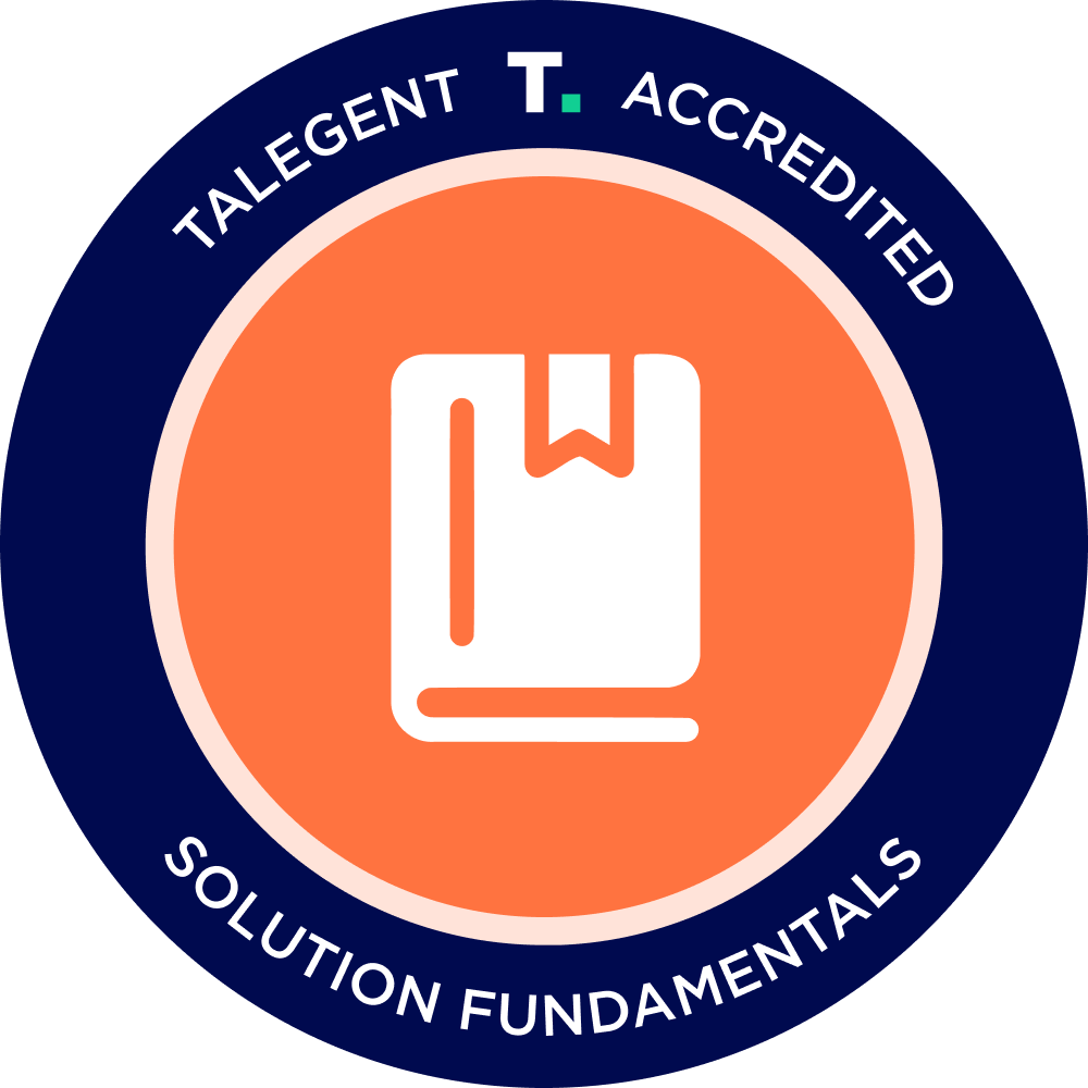 Talegent Solution Fundamentals Training