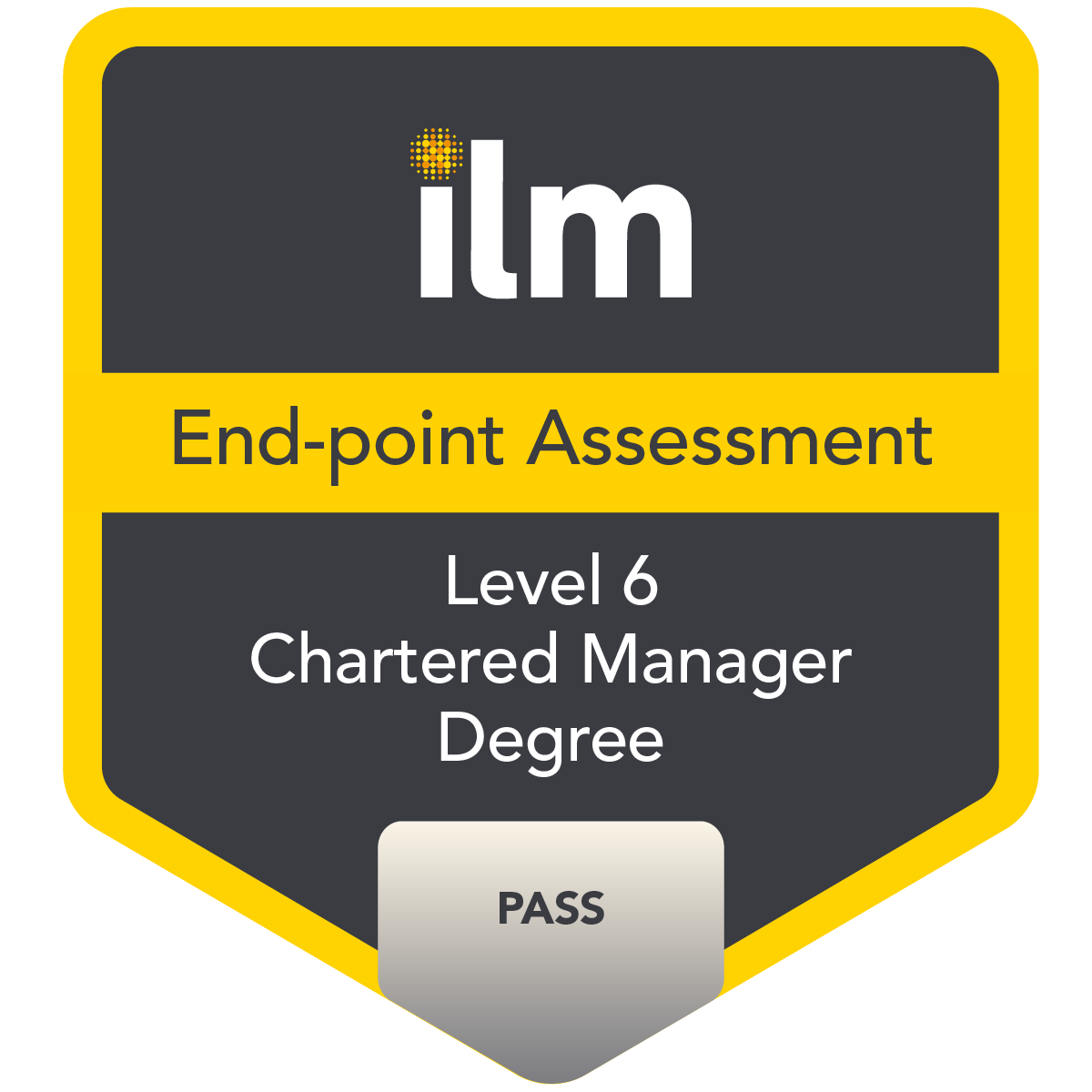 9310-12 Level 6 Chartered Manager Degree - Pass