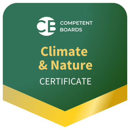 Competent Boards Climate & Nature Certificate - Credly