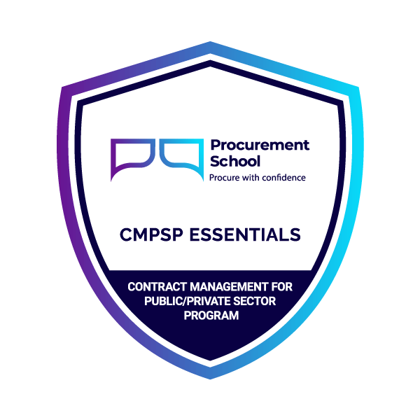 CMPSP 101: Contract Management Program Essentials