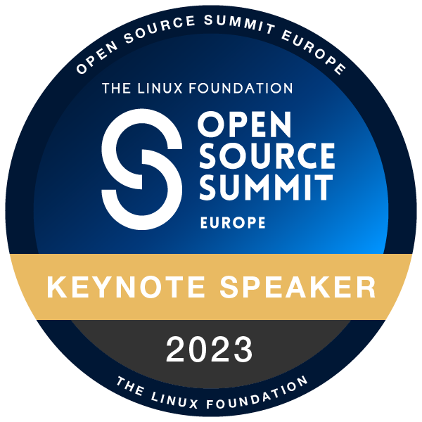 Keynote Speaker: Open Source Summit Europe 2023