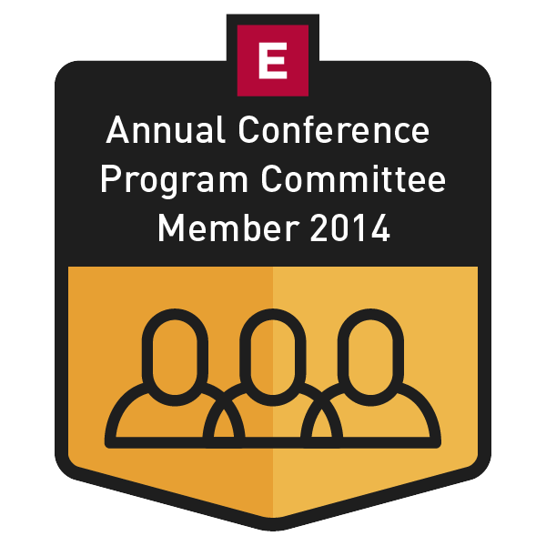 Annual Conference Program Committee Member 2014