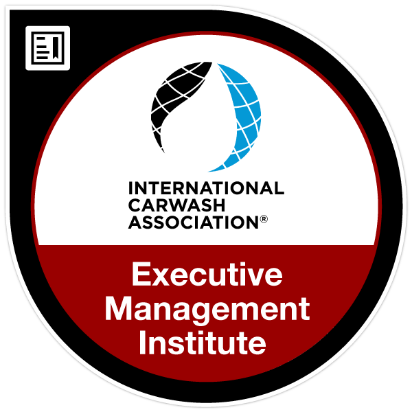 Car Wash Executive Management Institute Credly