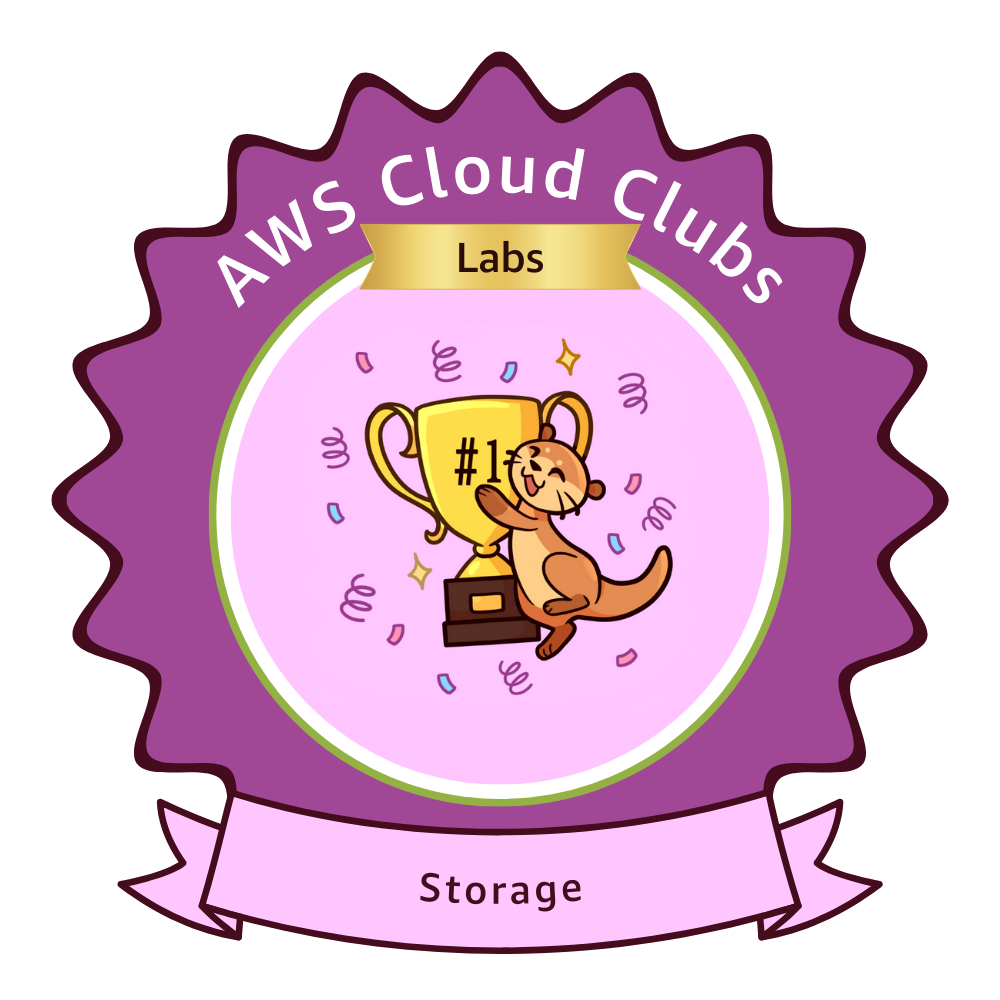 AWS Cloud Clubs Storage Lab