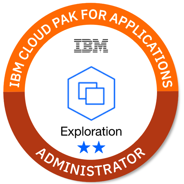 IBM Cloud Pak for Applications - Administrator (Exploration **)