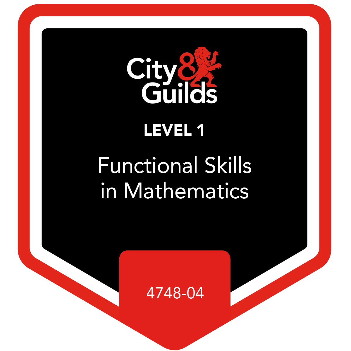 Functional Skills in Mathematics at Level 1 - 4748-04