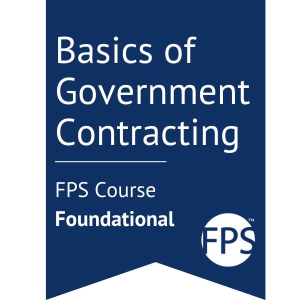 Basics of Government Contracting