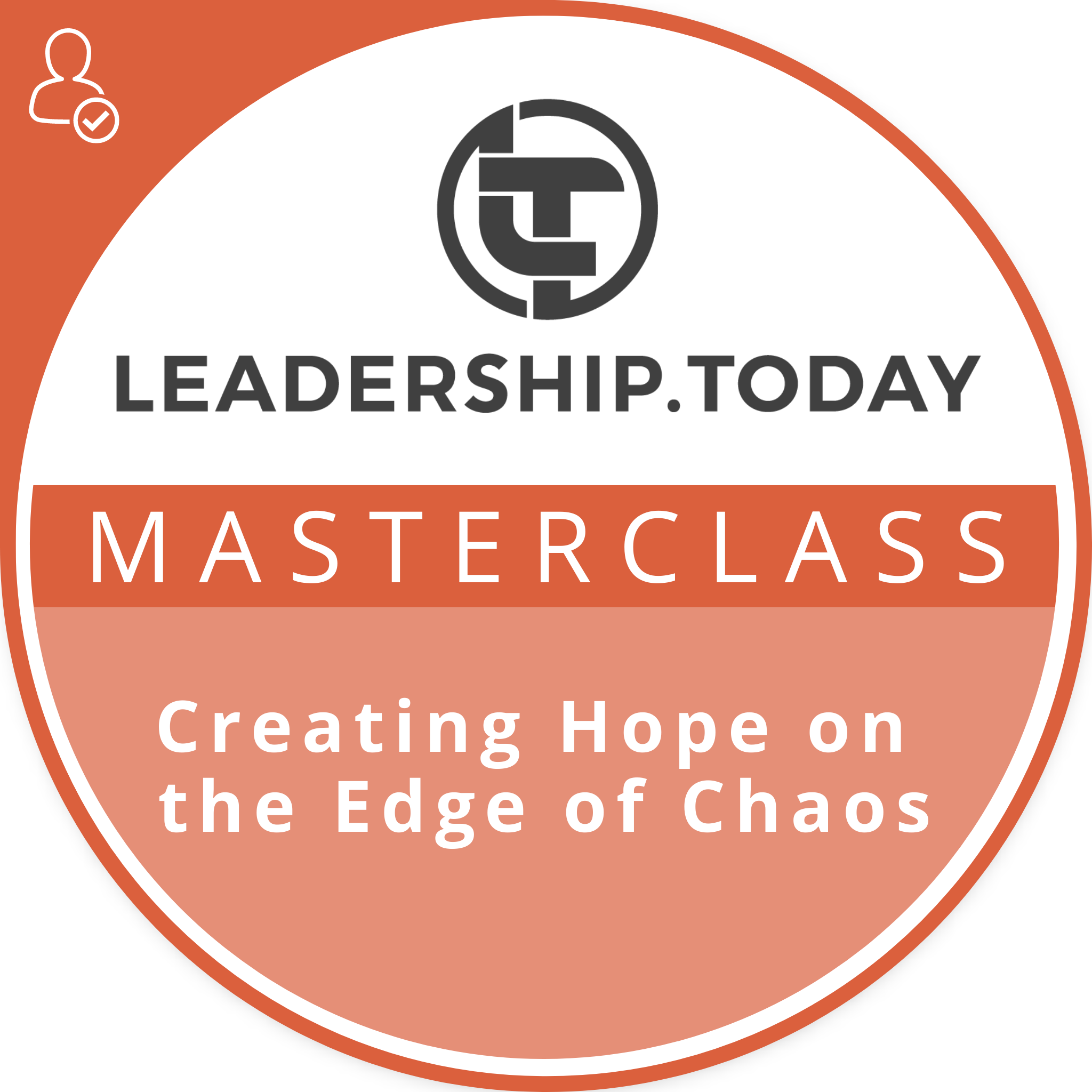 Creating Hope on the Edge of Chaos Masterclass