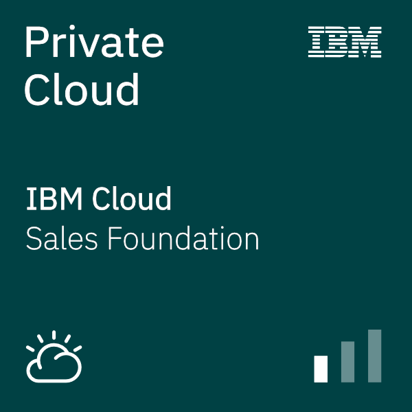 Private Cloud Sales Foundation