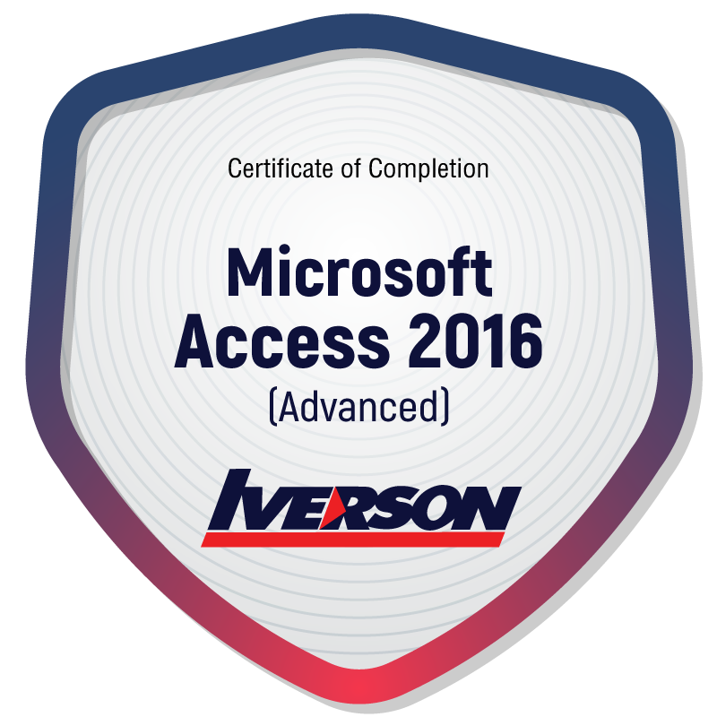 Microsoft Access 2016 (Advanced) - Credly