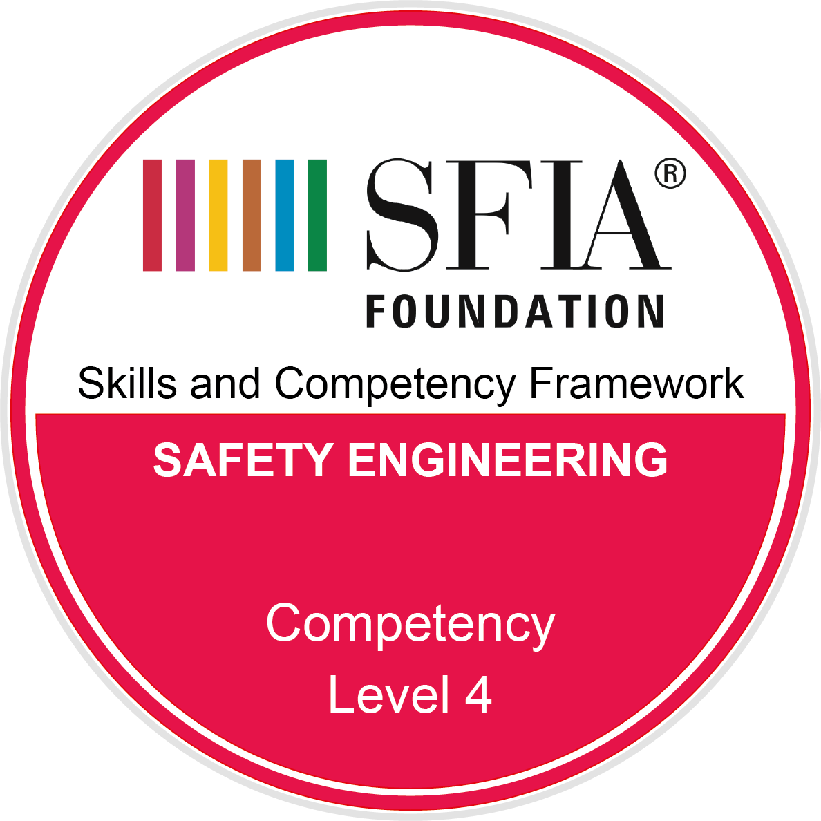 Safety engineering Competency Level 4 Credly