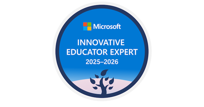 Microsoft Innovative Educator Expert 2025-2026 was issued by Microsoft Elevate to MUHAMMAD SUZARILSHAH BIN ZAKARIA.