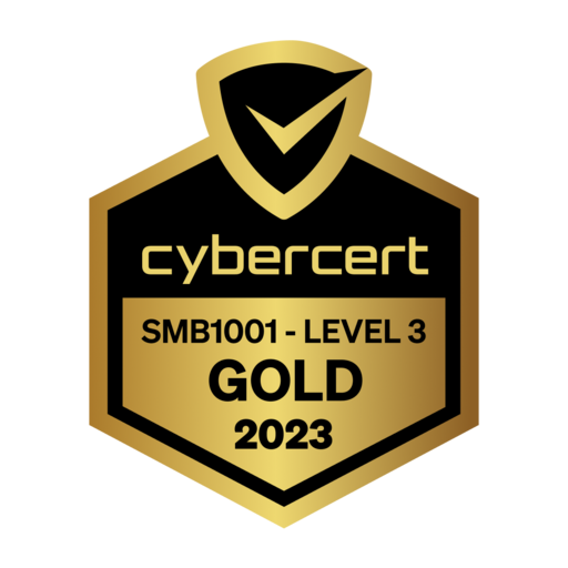 Gold (SMB1001:2023 Level 3) - Credly
