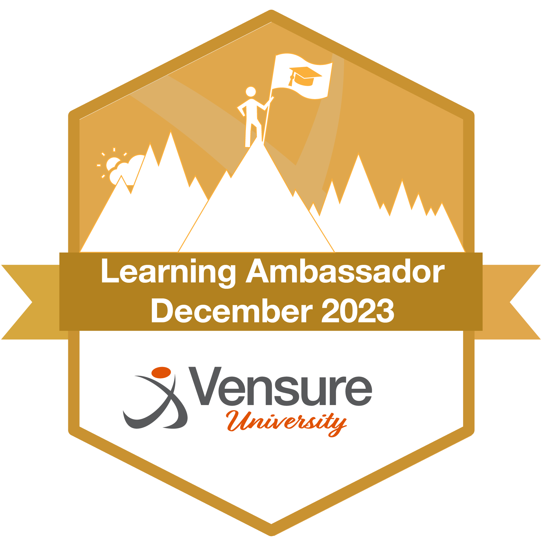 Learning Ambassador December 2023 Credly