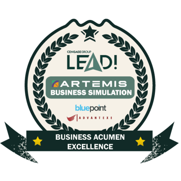 Cengage LEAD! Program Artemis Participant Badge