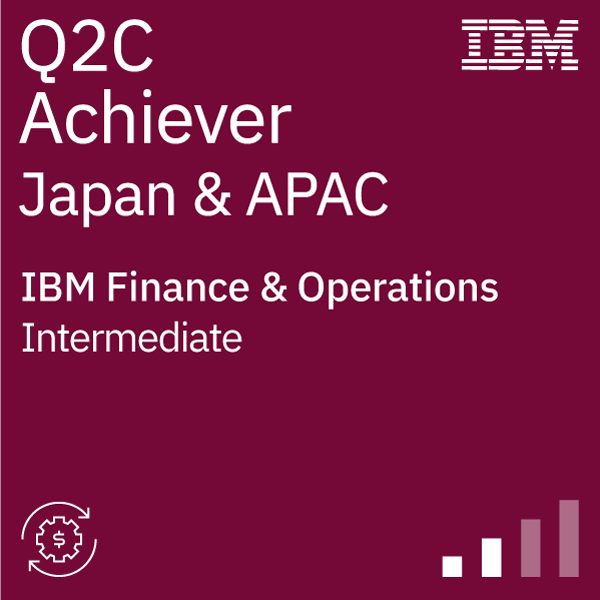 Quote-to-Cash (Q2C) Achiever - Japan & APAC