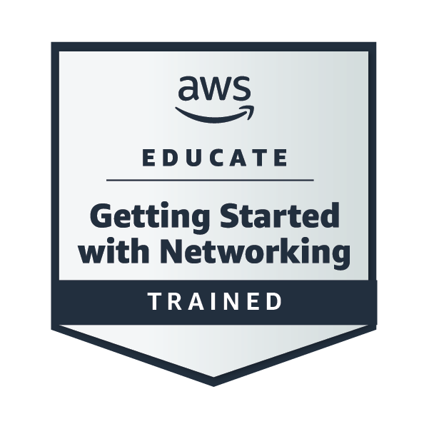 AWS Educate Getting Started with Networking - Training Badge