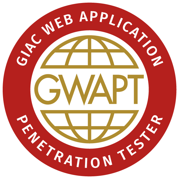 GIAC Web Application Penetration Tester (GWAPT)