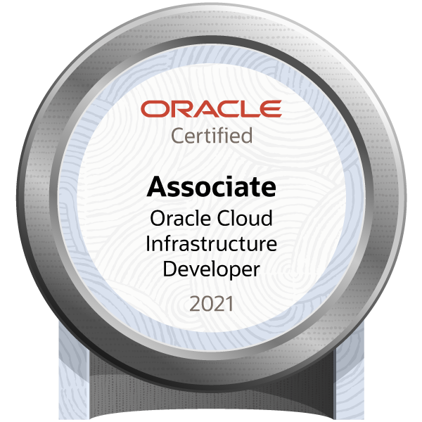 Oracle Cloud Infrastructure Developer 2021 Certified Associate - JPN ...