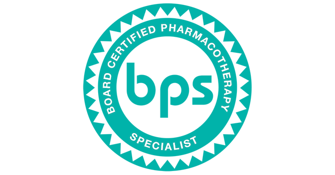 Badge de spécialiste certifié en pharmacothérapie