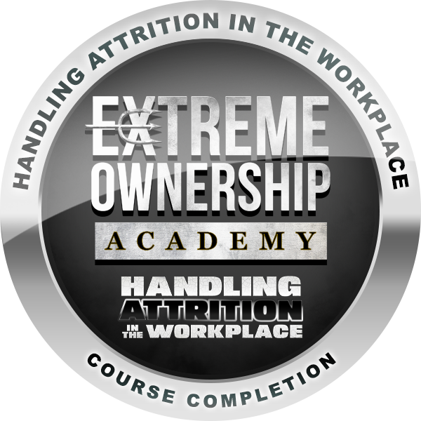 Handling Attrition in the Workplace - Leadership Strategy Course Completion
