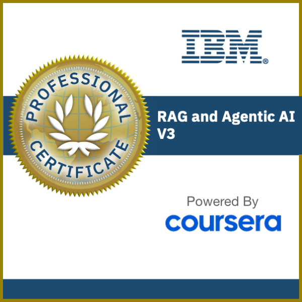 IBM RAG and Agentic AI Professional Certificate V3