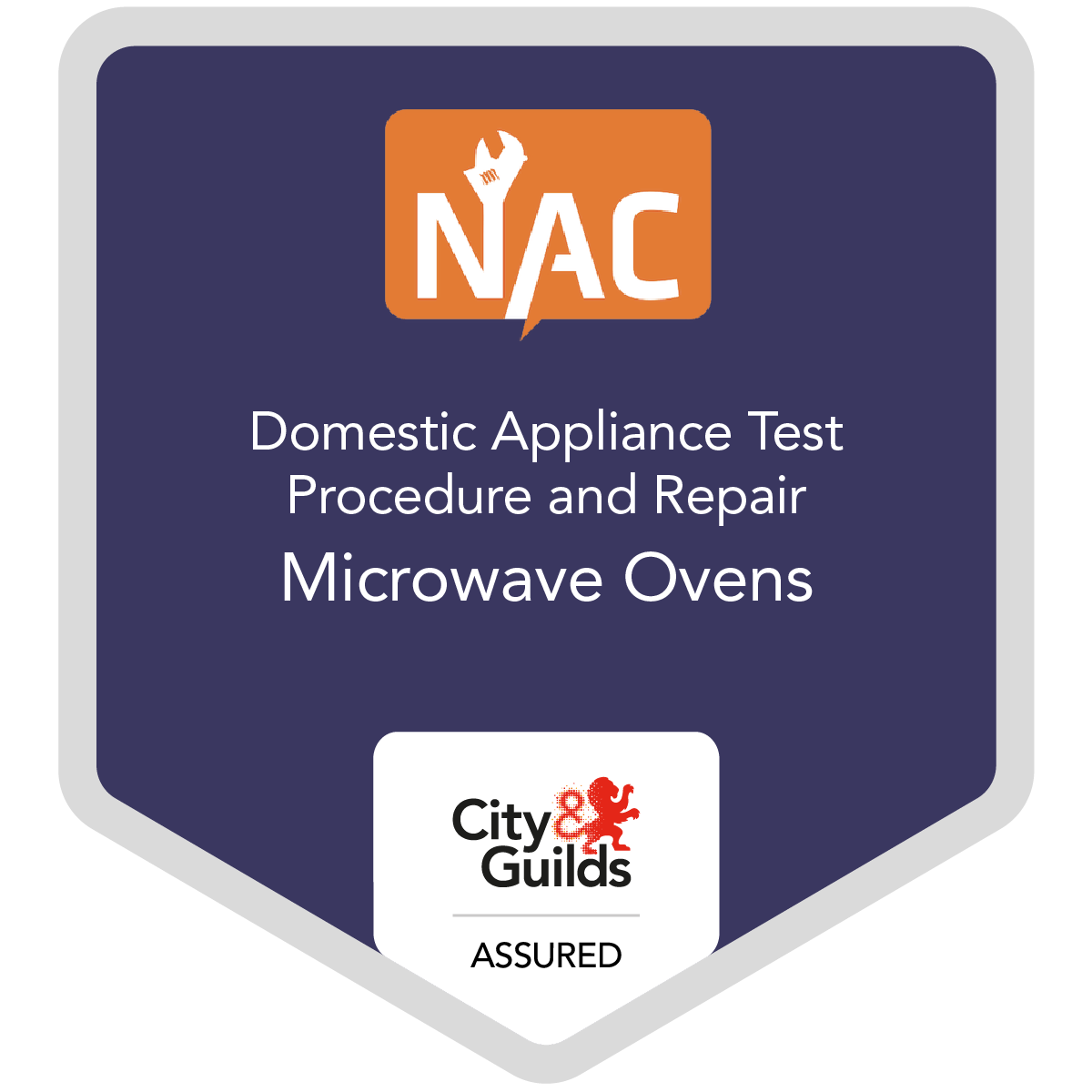 NAC Domestic Appliance Test Procedure and Repair Microwave Ovens Credly