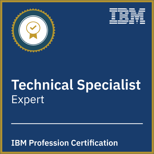 Technical Specialist Profession Certification - Expert