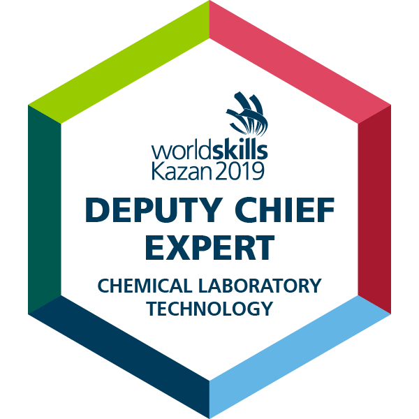 WorldSkills Kazan 2019 Deputy Chief Expert Chemical Laboratory