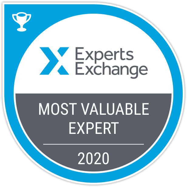 2020 Most Valuable Expert