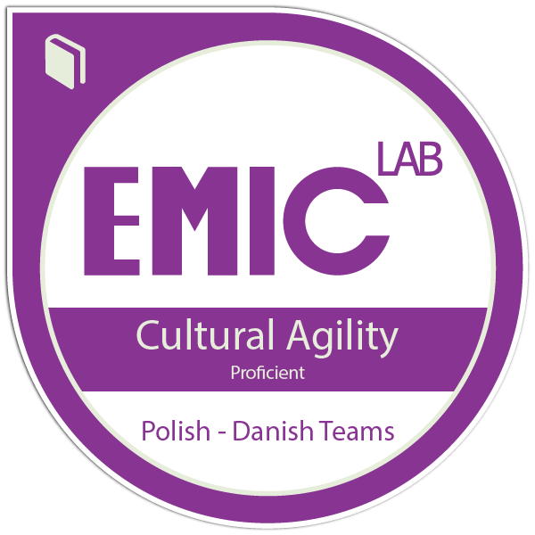 Communication in diverse teams: Polish – Danish teams. Proficient level.