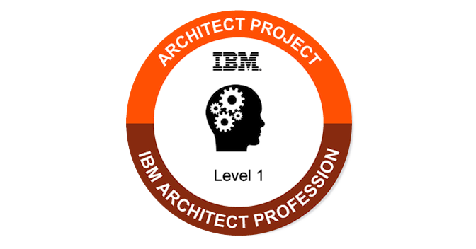 Architect Project Badge - Level 1 - Credly