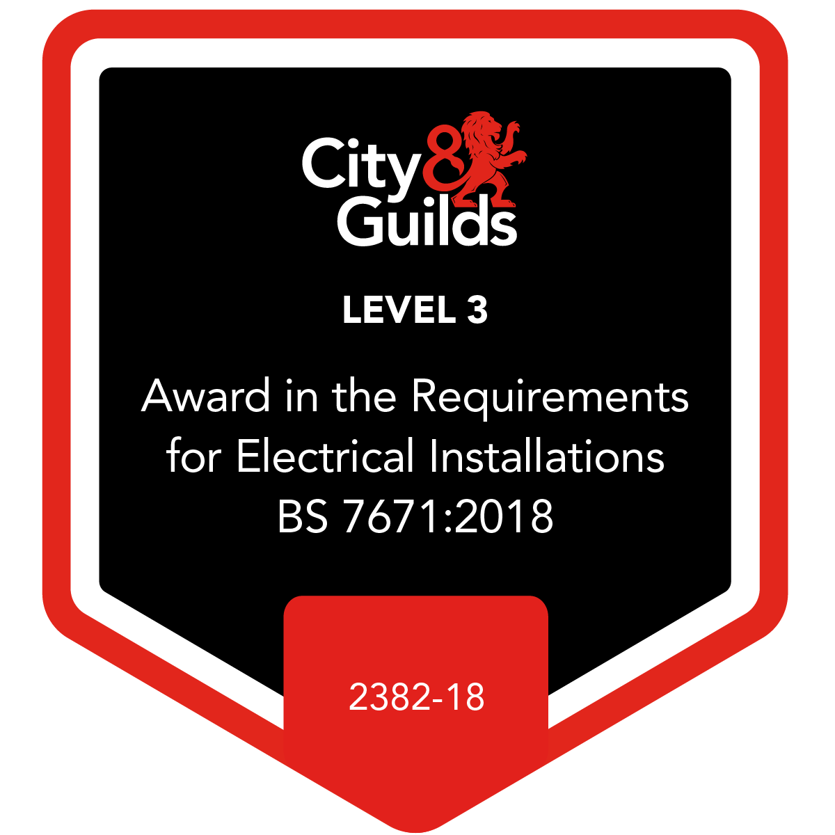 Level 3 Award in the Requirements for Electrical Installations BS 7671:2018 (2382-18)