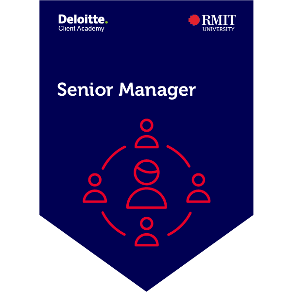 Deloitte Client Academy Senior Manager Credly