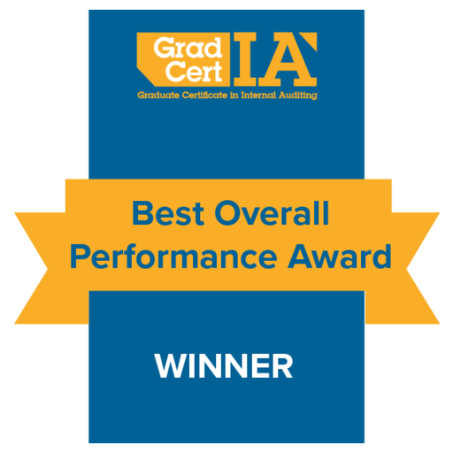 GradCertIA Best Overall Performance Award 2023 Credly