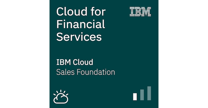 Cloud for Financial Services Sales Foundation - Credly