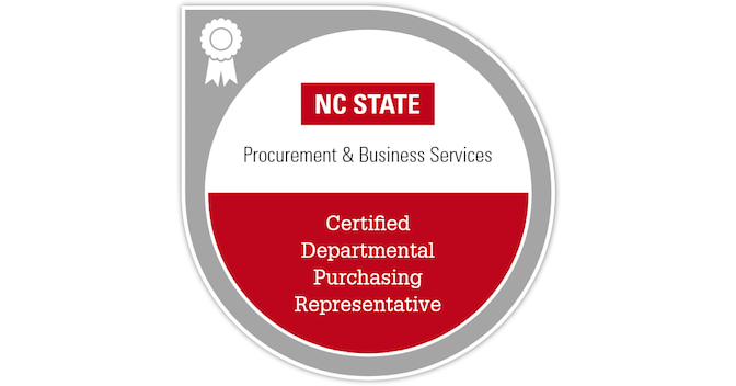 Certified Departmental Purchasing Representative - Credly