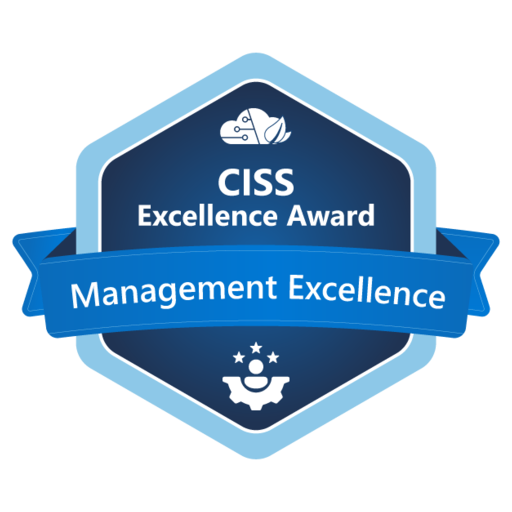 CISS Excellence Award: Management Excellence - Credly