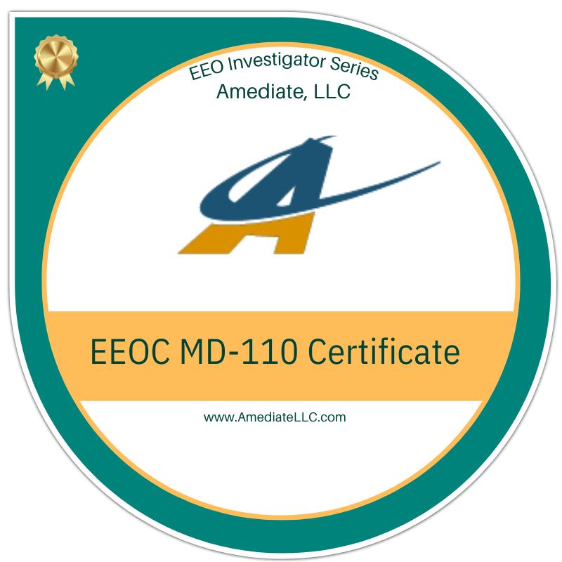 EEO MD-110 Certificate - Credly