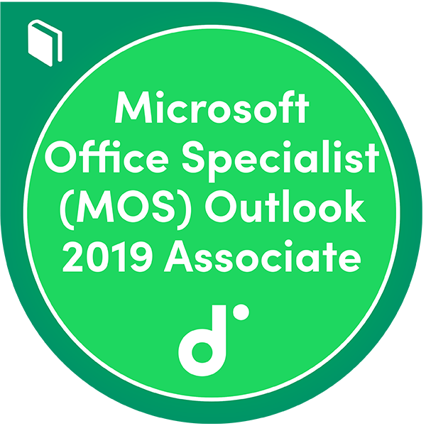 Kursteilnahme: Microsoft Office Specialist (MOS) Outlook 2019 Associate