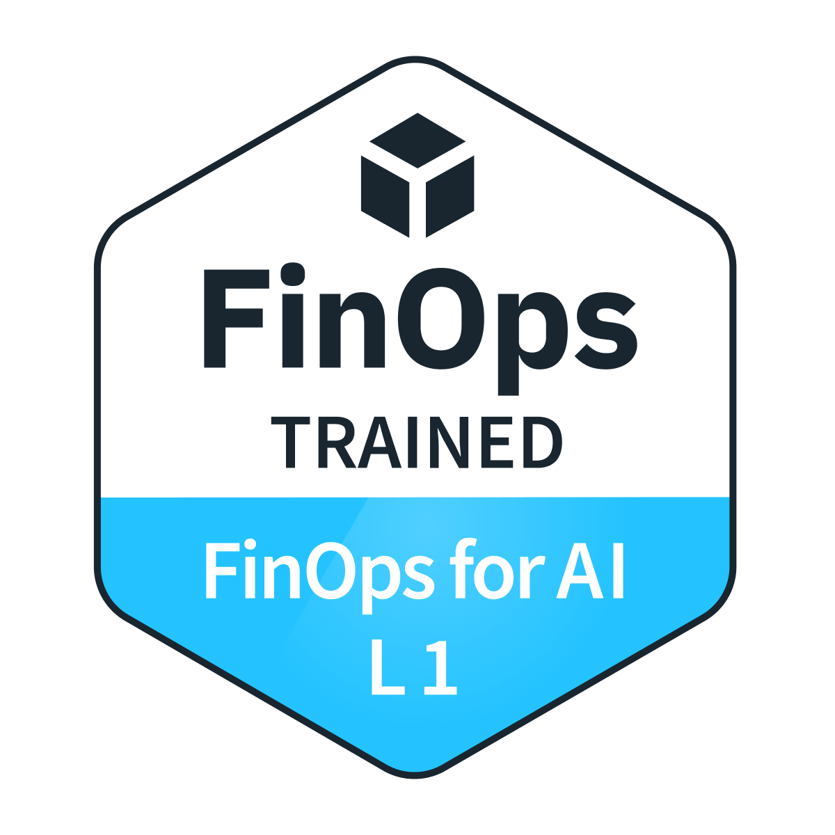 FinOps for AI Trained: Level 1 badge