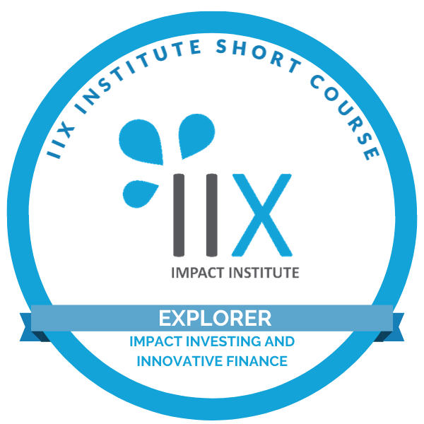 Introduction to Impact Investing and Innovative Finance