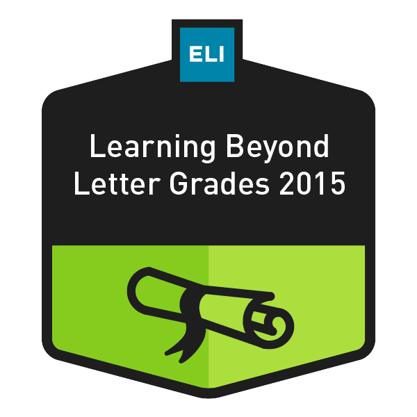 Learning Beyond Letter Grades 2015