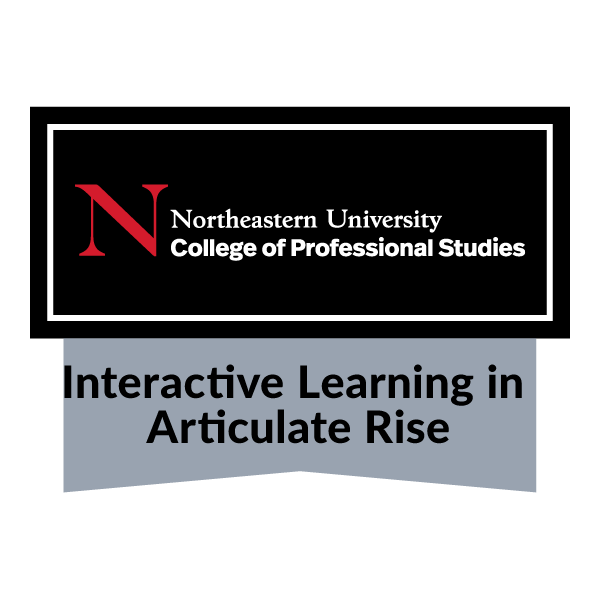 Interactive Learning in Articulate Rise