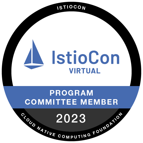 IstioCon Virtual 2023 Program Committee Member Badge