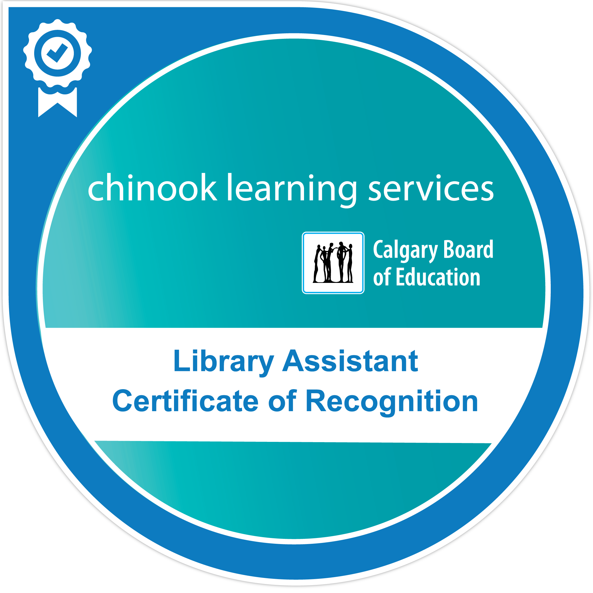 Library Assistant Certificate of Recognition