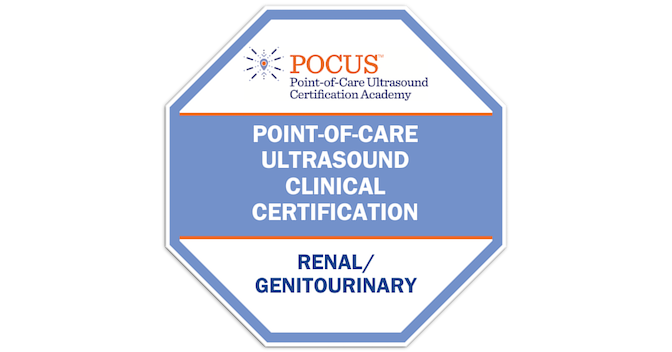 POCUS Certification Academy™ Renal/Genitourinary Point-of-Care ...
