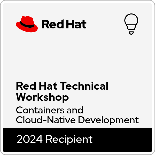 2024 Red Hat Technical Workshop - Containers and Cloud-Native Development